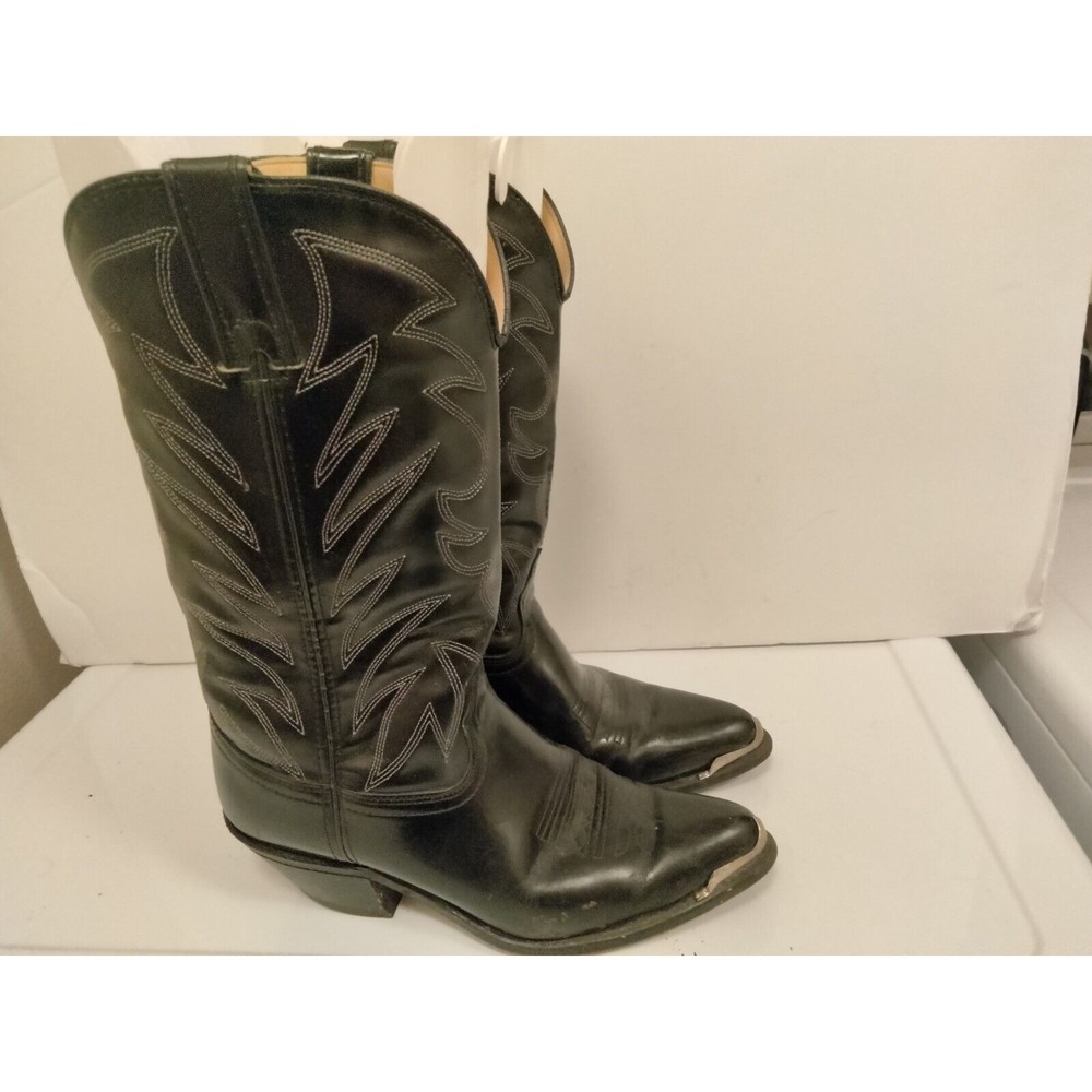 Men's Vintage Black " Durango" Cowboy Boots Sz US 8 D